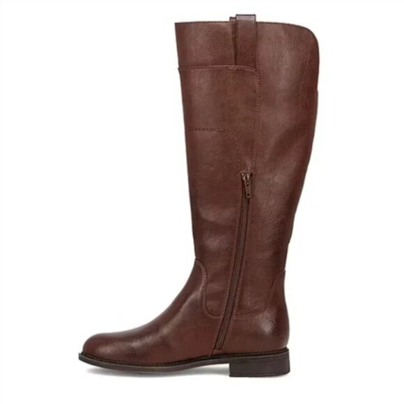 Frye and Co. Womens Giovanna Stacked Heel Riding Boots - Picture 3 of 3